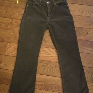 NOEND Denim Kick Flare Corduroy Pants – Brown – Size 29